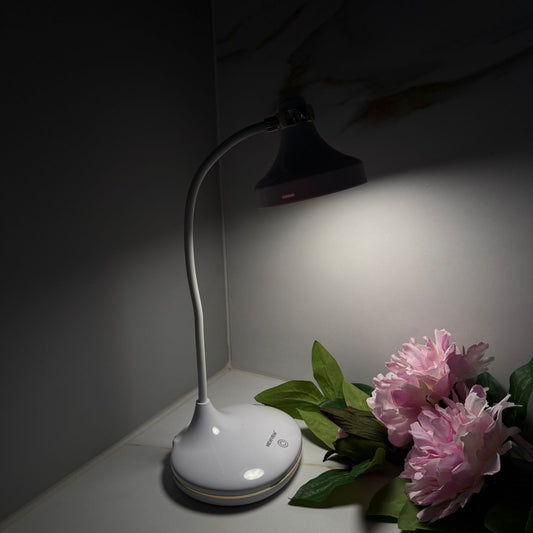 Desk Lamp – Flexible Gooseneck With 3 Color Light Modes