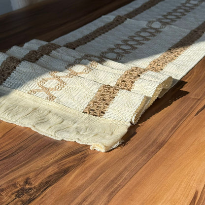 ٣٠ × ١٨٠سم ڕایەخی سەر مێزی دیکۆراتی شاهانە