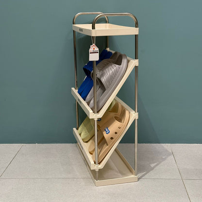 3-Tier Slanted Shoe Rack Organizer