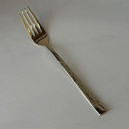 Luxury Golden Cutlery Collection