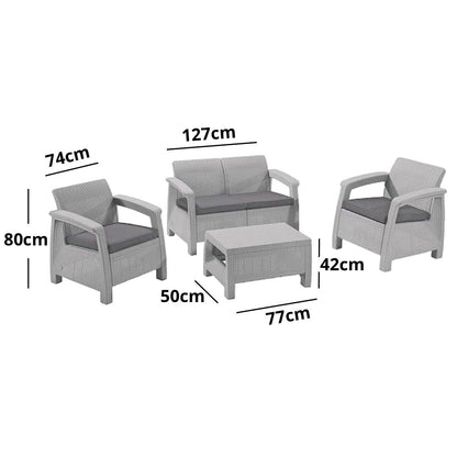 Modern Garden Seating Set