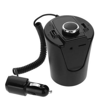 Multifunctional Cup-Shaped Car FM Transmitter