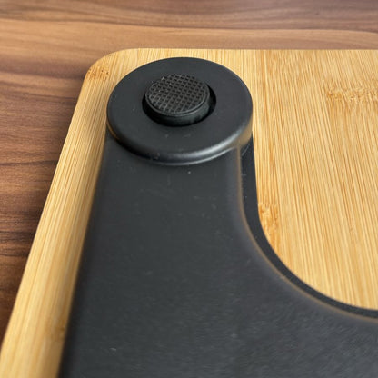 Wooden Bamboo Body Weight Scale with Digital LCD Display