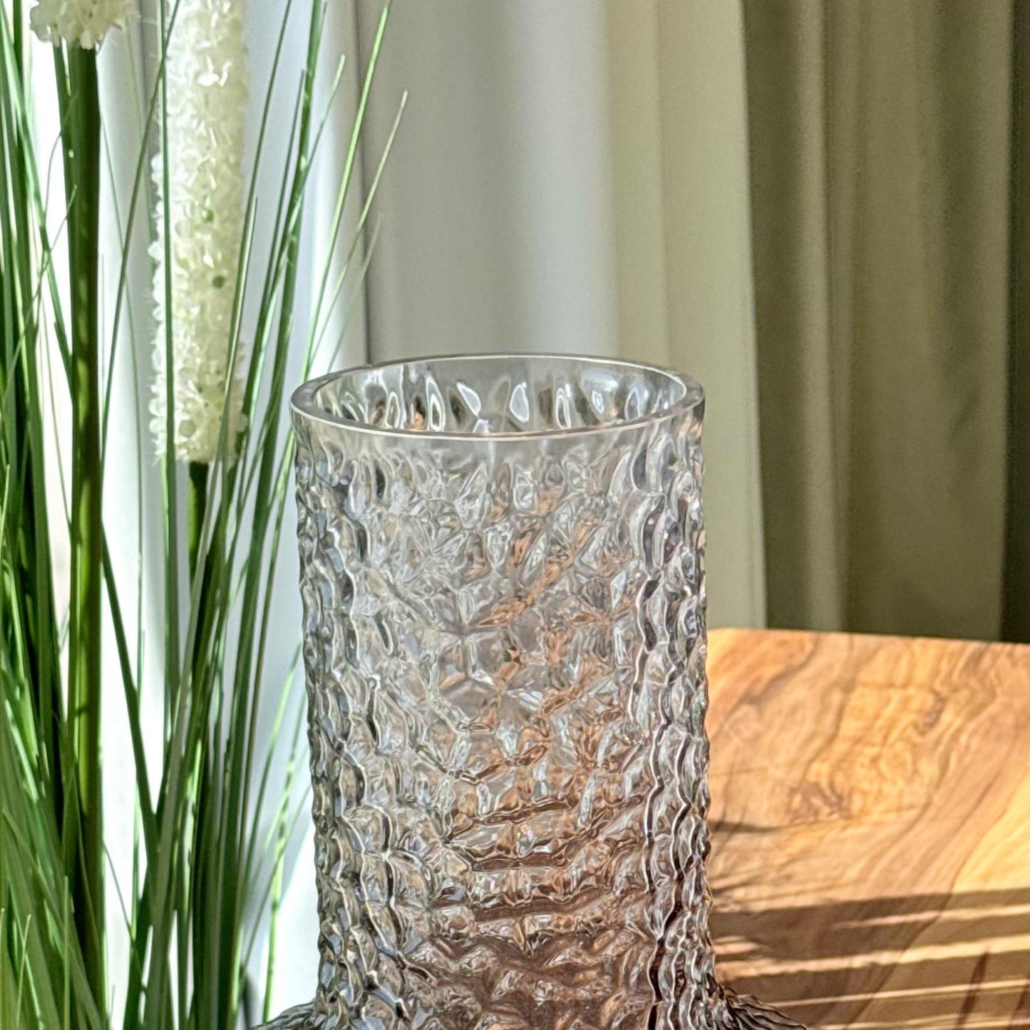 Granite Texture Glass Vase