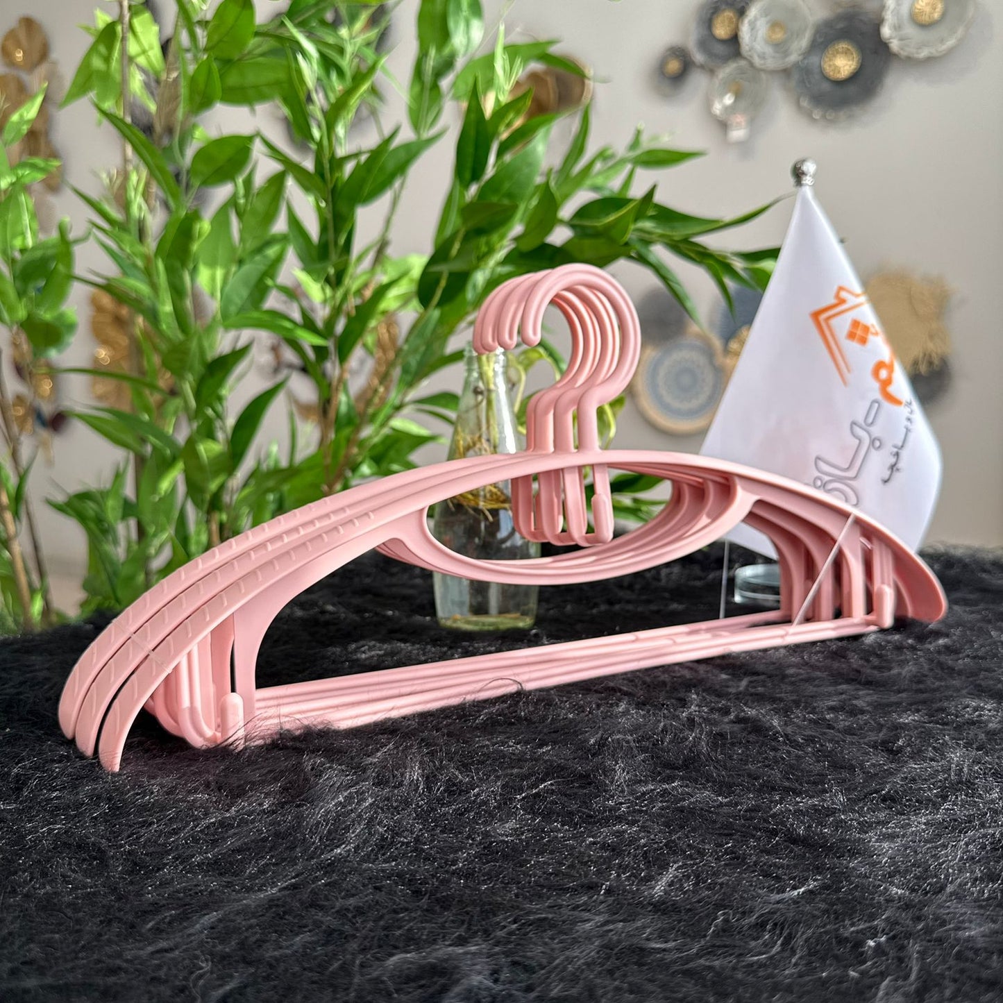 Plastic Clothes Hangers – 3-Piece Set