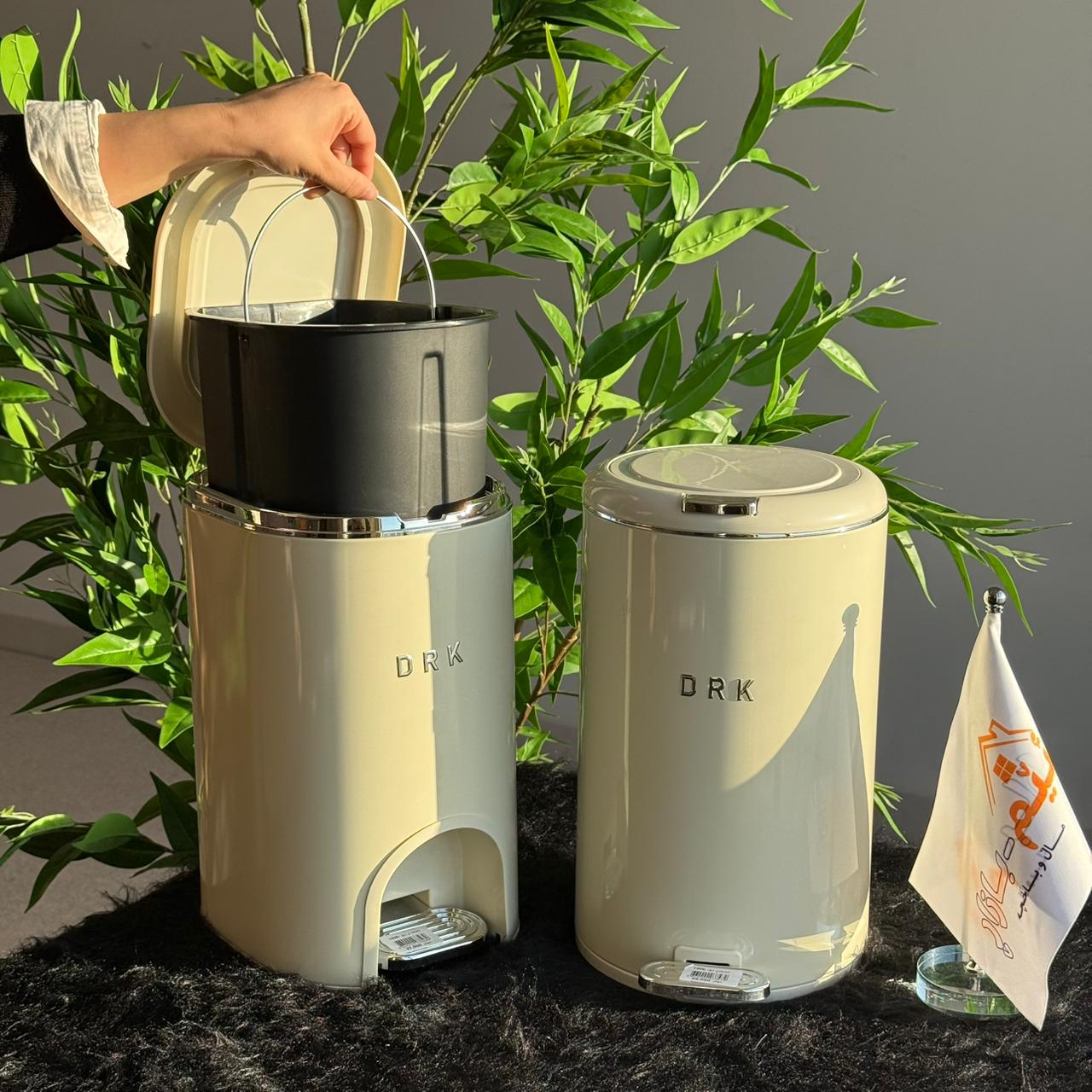 Luxury Durable Pedal & Press Waste Bin With Inner Bucket