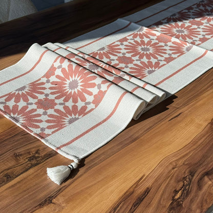 ٣٥ × ١٨٠سم ڕایەخی سەر مێزی دیکۆراتی شاهانە