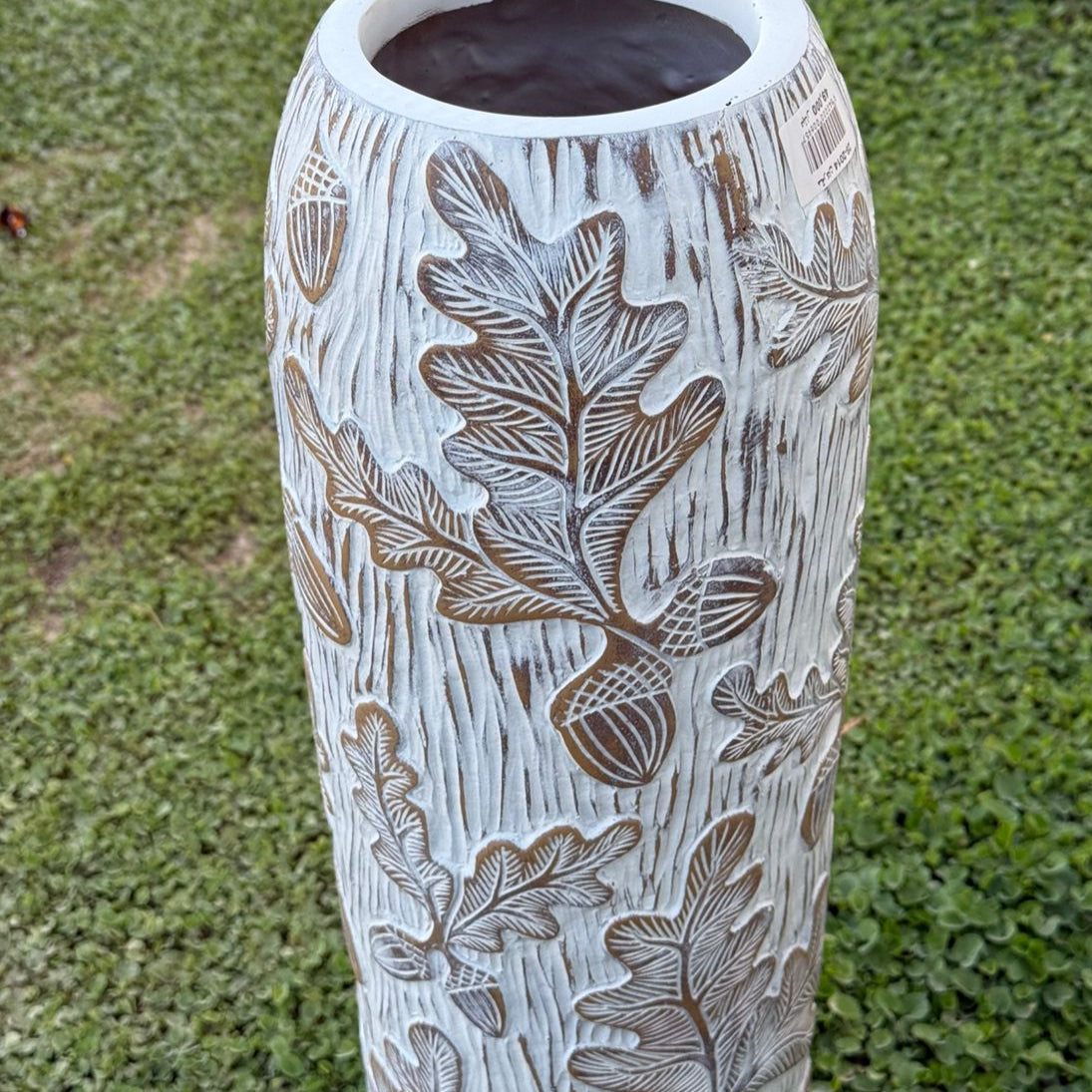 Hand Pained Decorative Ceramic Tall Vase