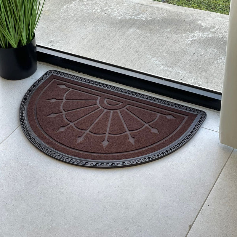 Versace D/14 - 48.5x76cm Half Circle Door Mat