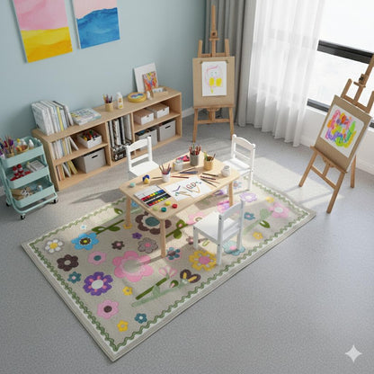 2.25x1.5m Modern Carpets - Cut & Loop Collection