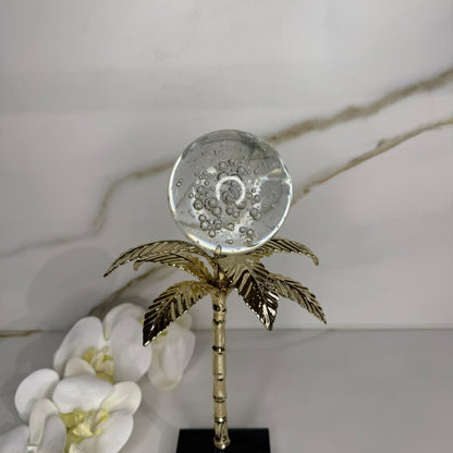 Gold Palm Decorative Ornament