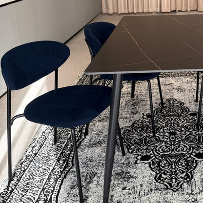 Dany Table and Luca Chairs - Modern Dining Set