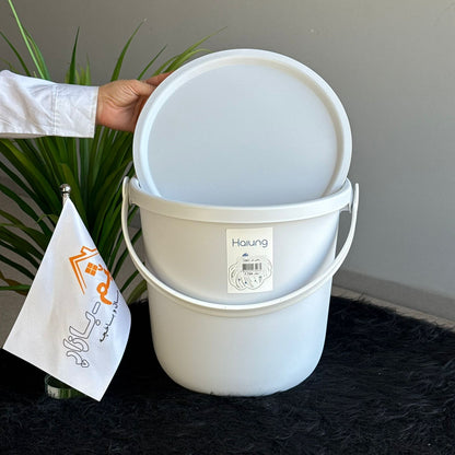 Multi-Purpose Plastic Bucket with Lid