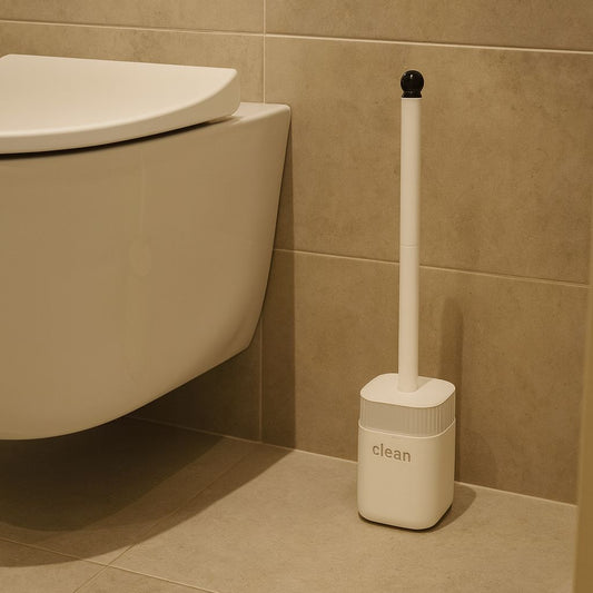 Toilet Cleaning Brush with Removable Holder Cup