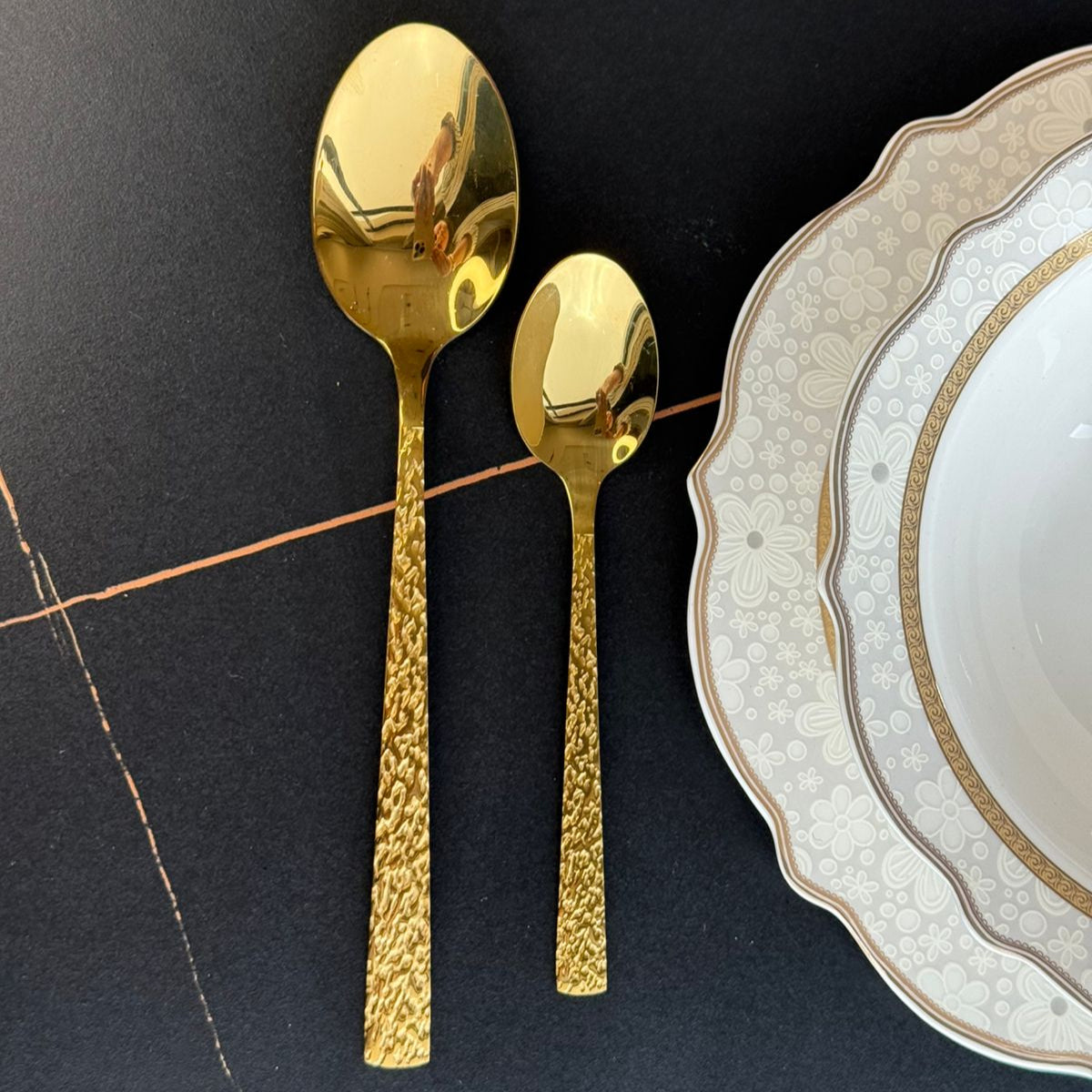 Golden Luxe Cutlery Collection