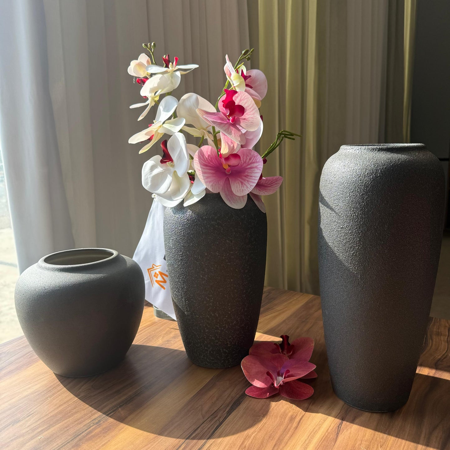 Black Vintage Vase Collection