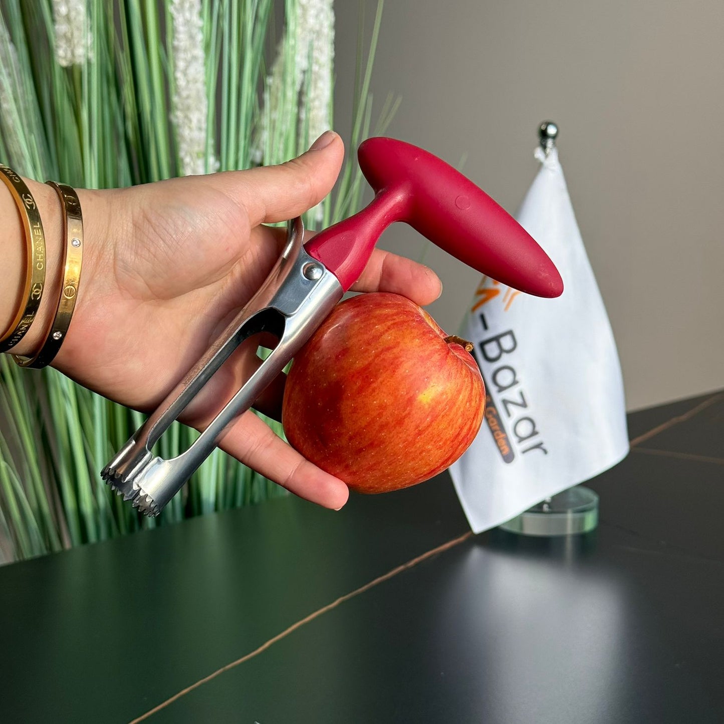 Ergonomic Fruit Peeler & Corer