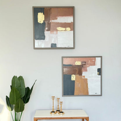 80X80 Hand Painted Gorgeous Arts with Frames.