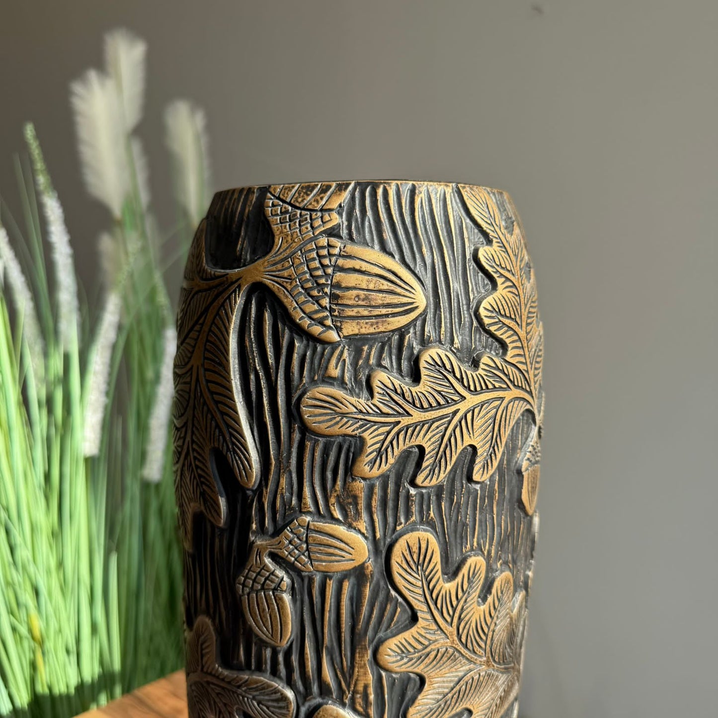Decorative Ceramic Hand Painted Tall Vase