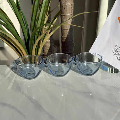 Elegant Glass Tea Cups