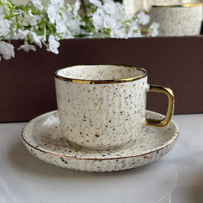Elegance Design Coffee Cup & Saucer Set