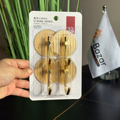 Set Of Strong Adhesive Wall Hooks