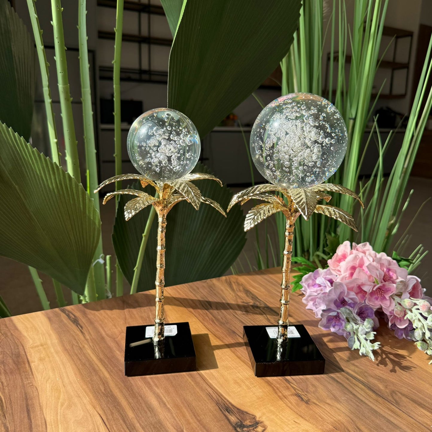 Gold Palm Decorative Ornament