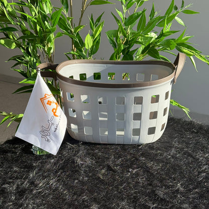 سلال تخزين متينة متعددة الأغراض بمقابض