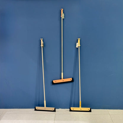 Heavy-Duty Floor Squeegees with Long Handle