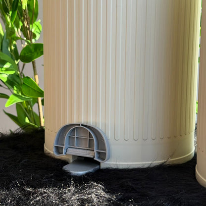 دواسة مزدوجة الحركة وصندوق قمامة ضغط – مقاسين