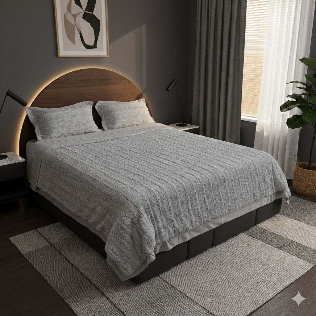 Luxury Plush 4-Piece Bedding Set – Soft & Cozy