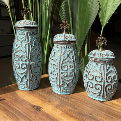Royal Blue Art Decoration Jars