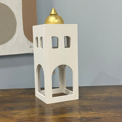 Gold Dome Minaret Table Lantern