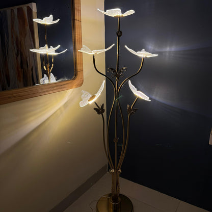 Butterfly Blossom LED Floor Lamp