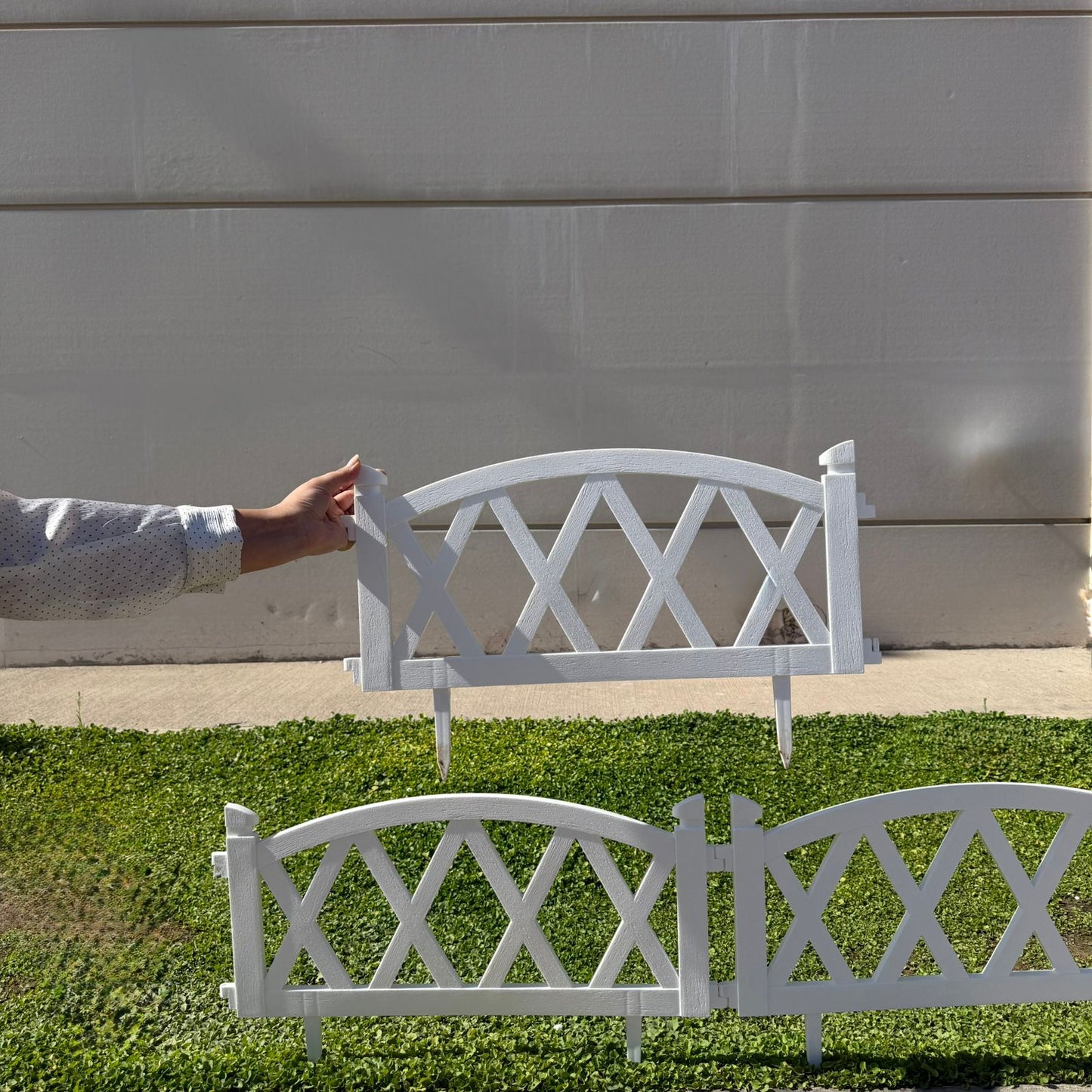 Decorative Lattice Garden Fence Panel