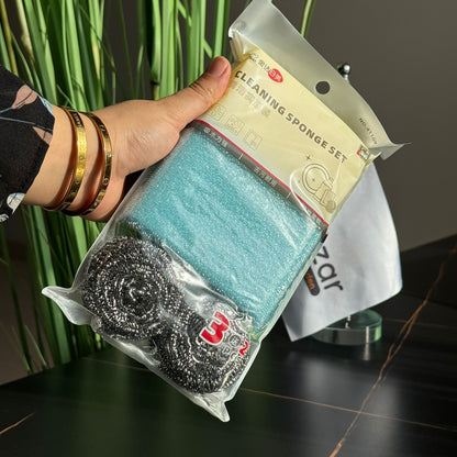 Multi-Purpose Cleaning Sponge & Scrubber Set (5 Pieces)