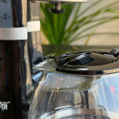 ماكينة صنع القهوة بالتنقيط المتينة مع وعاء زجاجي