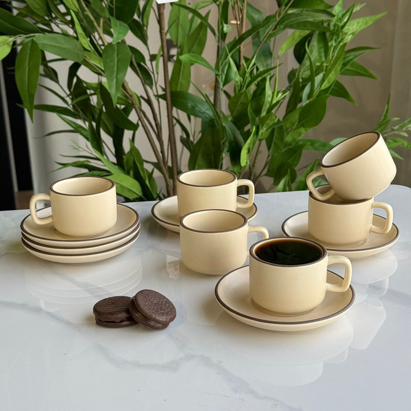 Elegant Luxury Coffee Cup & Saucer Set