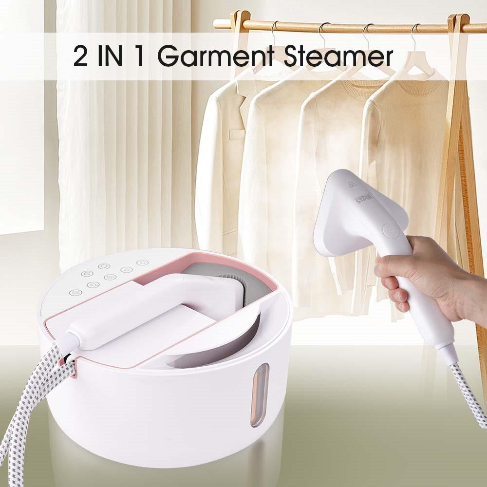 2 IN 1 Powerful Garment Steamer