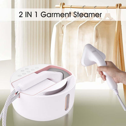 2 IN 1 Powerful Garment Steamer