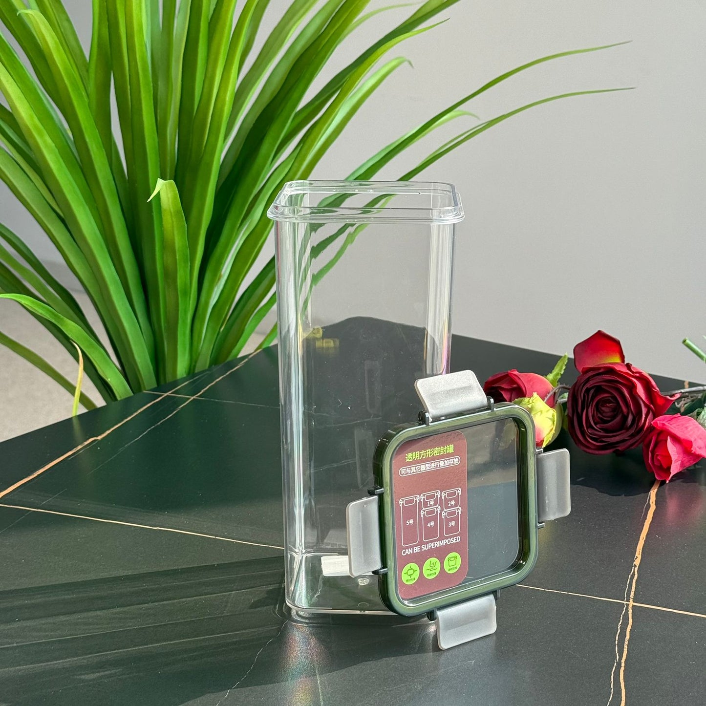 3-Sized Airtight Food Storage Container