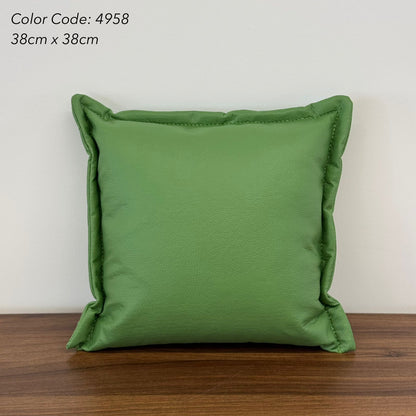 Garden Set Leather Back Pillows