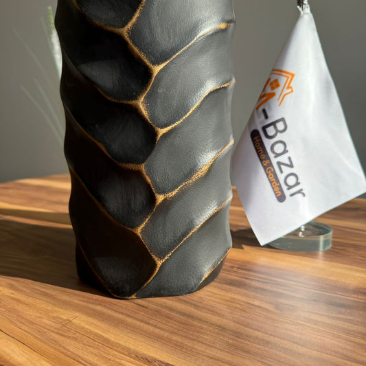 Luxury Ceramic Black Vase