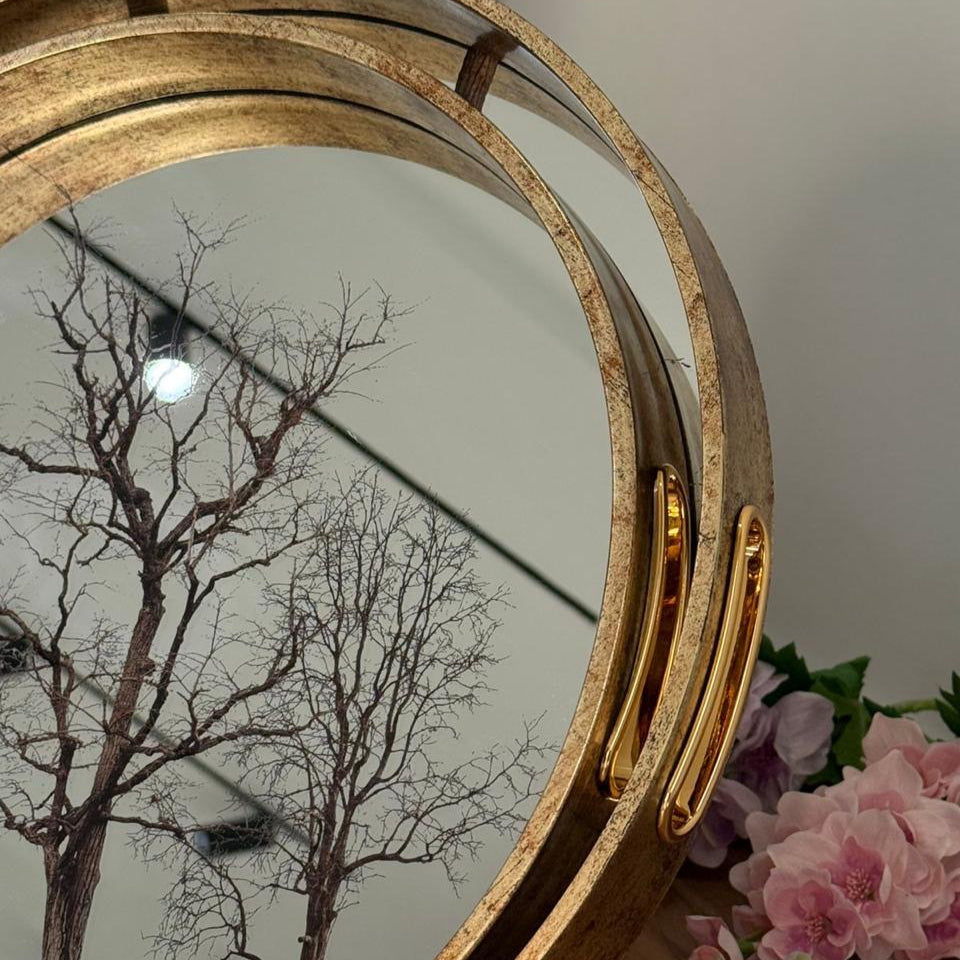 Golden Grove Tray Set