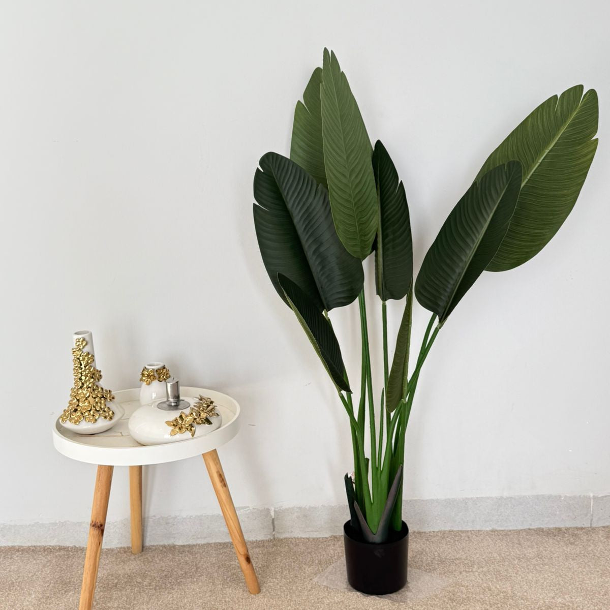 Premium Artificial Decorative Plant - Tropical Leaf Plant