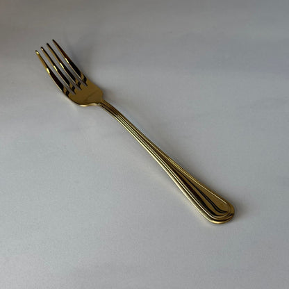Elegant Gold Flatware Cutlery Collection