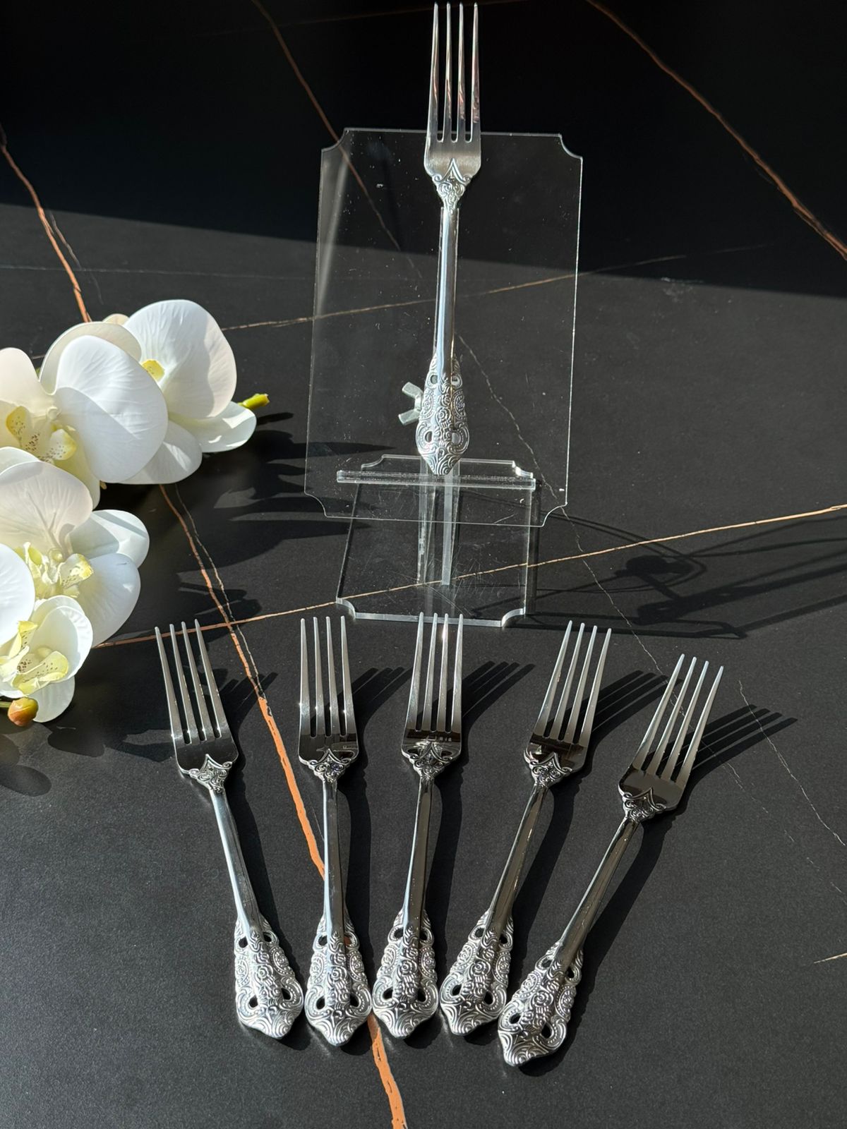 Classic Elegant Steel Cutlery Collection