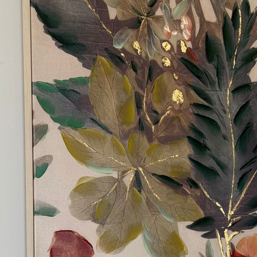 120x90 Hand Painted Gorgeous Arts with Frame