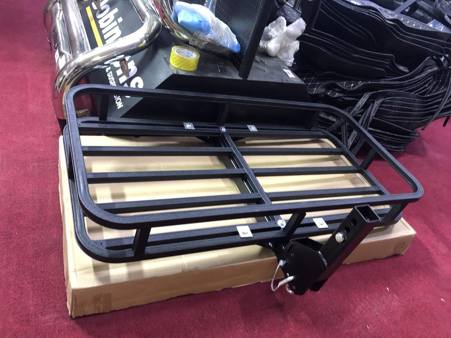 Hitch/Roof Mount Car Cargo Carrier