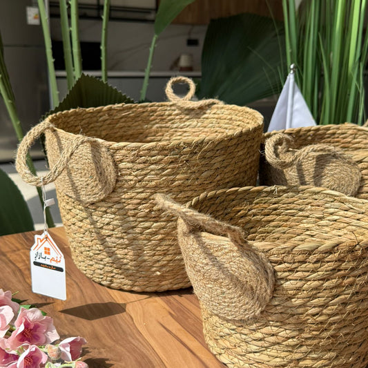 Seagrass Harmony Basket Trio